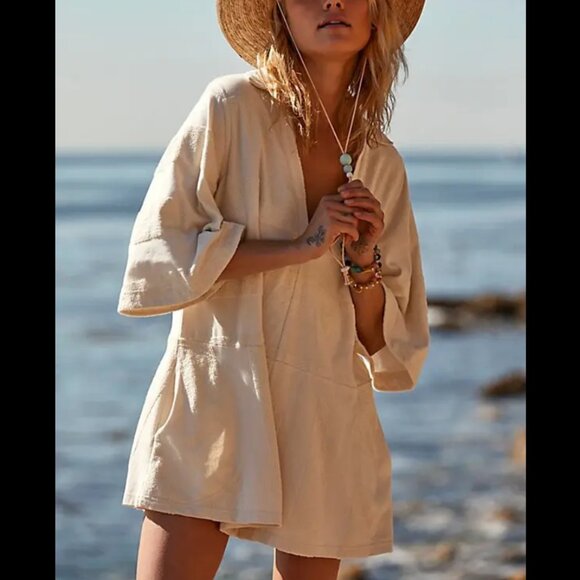 FP BEACH  Charlton Romper - Tea‎ Size Small - Picture 1 of 6